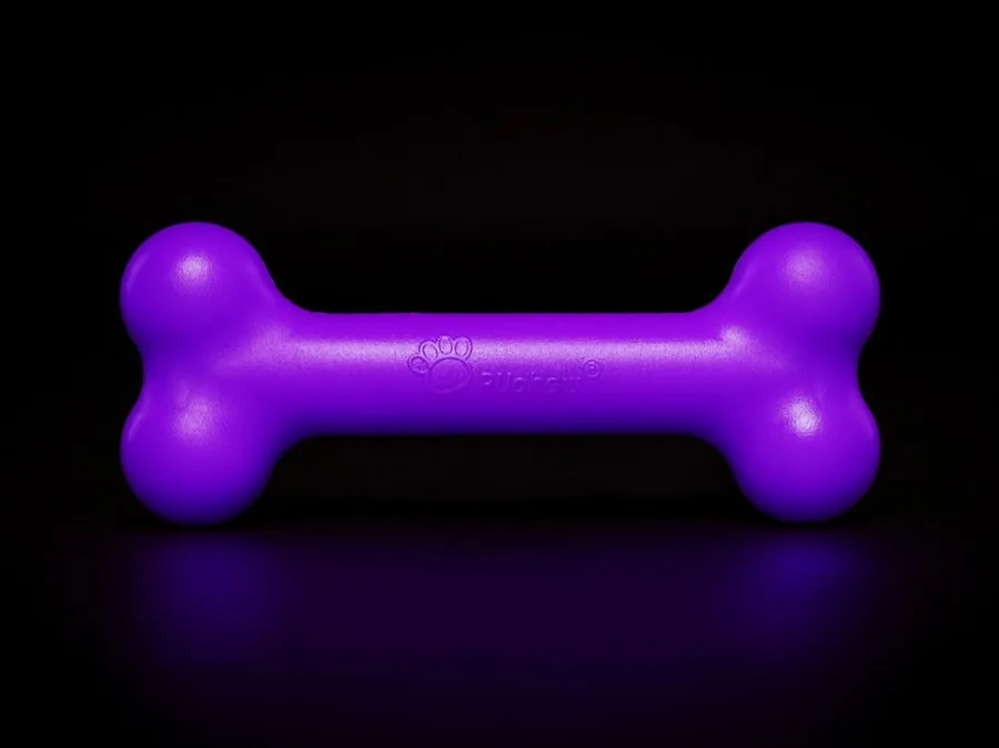 PUchew Kauknochen in Neon-Violett